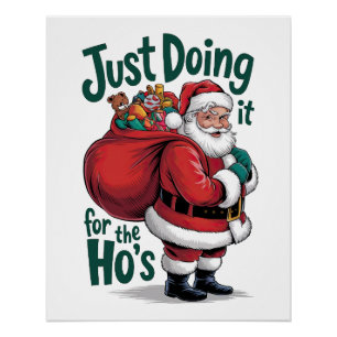 Poster Don de Noël au Père Noël