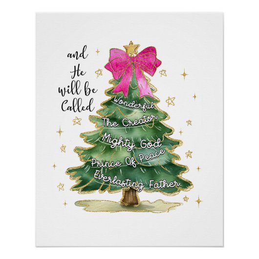 Poster Don De Noël Et Il Sera Appelé Joyeux Noël (Devant)