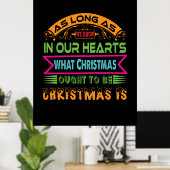 Poster Don De Noël Tant Que Nous Le Savons (Bureau à domicile)