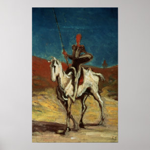 Poster Don don Quichotte, c.1865-1870