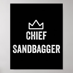Poster Don Du Chef Sandbagger Pour Le Mème De Golf Bjj Sa