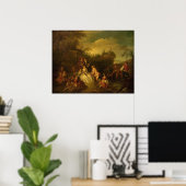 Poster Don du pêcheur Jean-Baptiste Pater Art (Bureau à domicile)