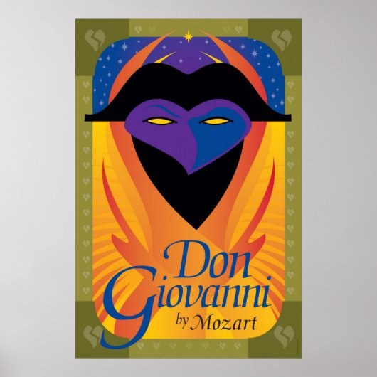 Poster Don Giovanni, Opéra (Devant)