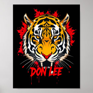 Poster Don Lee Fierce Jeet Kune Do Jkd Arts martiaux mixt