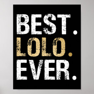 Poster Don Lolo De Grandgirl Grandson Best Lolo