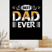 Poster Don père | Meilleur papa (Cuisine)