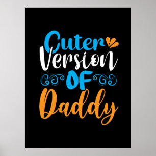Poster Don père   Version Cuter De Papa