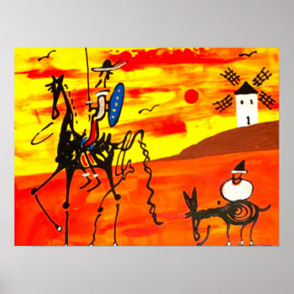 Poster Don Quichot