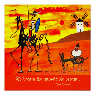 Poster Don Quichot Perfect Poster