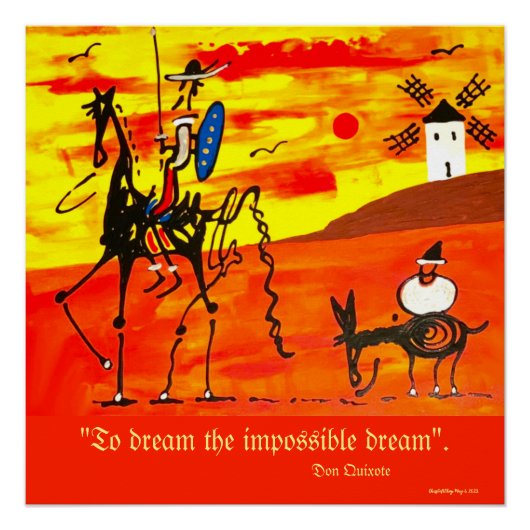 Poster Don Quichotte (Devant)