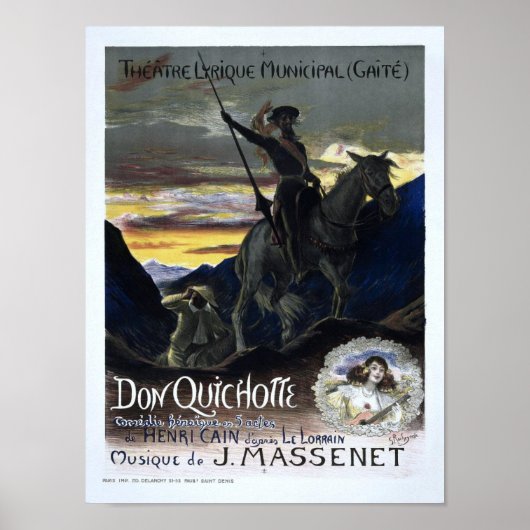 Poster Don Quichotte (Devant)
