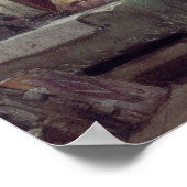 Poster Don Quichotte dans son étude (Coin)