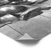 Poster Don Quichotte dans son étude (Coin)