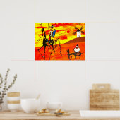 Poster Don Quixote (Cuisine)