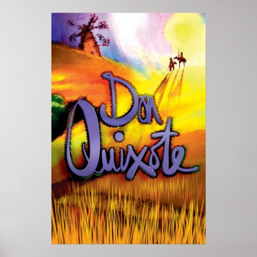 Poster Don Quixote (Devant)