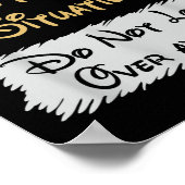 Poster Don’t Laugh Situation Dont Look Over At Me Funny Q (Coin)