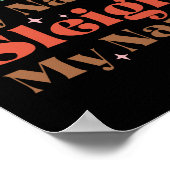 Poster Don Xmas Sleigh Mon nom (Coin)