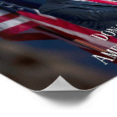 Poster Donald J. Trump 45e président Keepsaké (Coin)