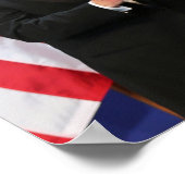 Poster Donald & Melania Trump à l'investiture (Coin)