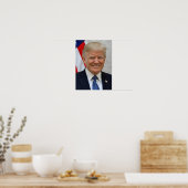 Poster Donald Trump (Cuisine)