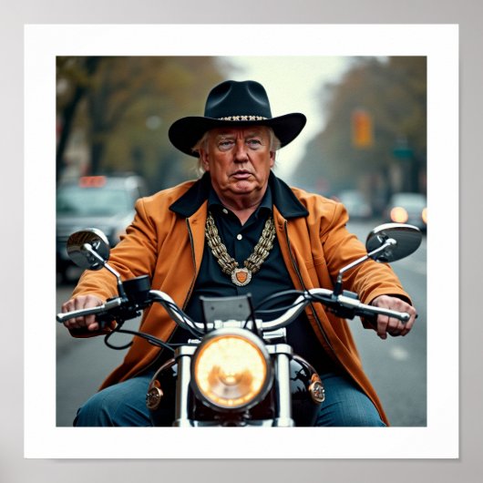 Poster Donald Trump (Devant)