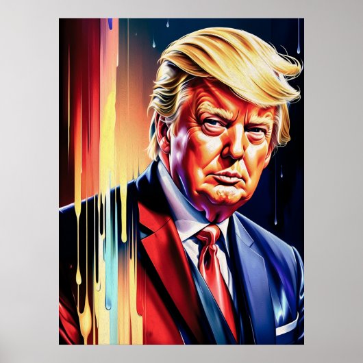 Poster Donald Trump (Devant)