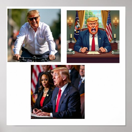 Poster Donald Trump (Devant)