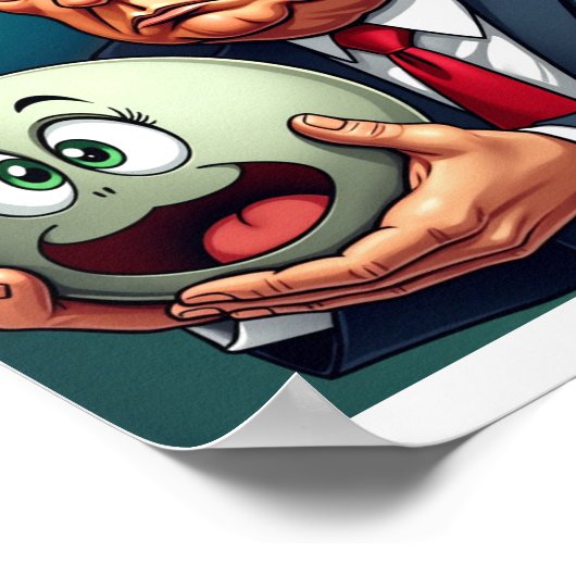 Poster Donald Trump (Coin)