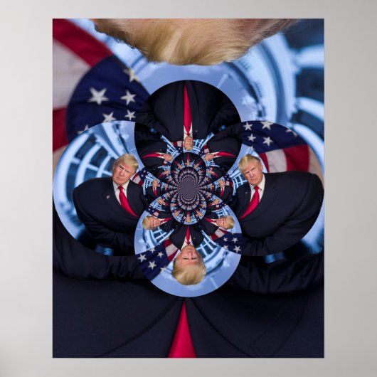 Poster Donald Trump (Devant)