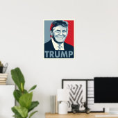 Poster Donald Trump (Bureau à domicile)