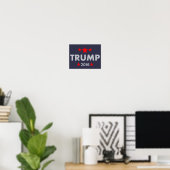 Poster Donald Trump 2016 (Bureau à domicile)