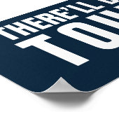 Poster Donald Trump 2016 - Il y aura un sacré tourbillon (Coin)