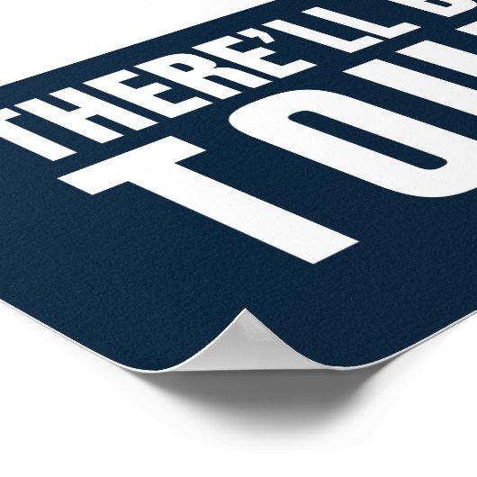 Poster Donald Trump 2016 - Il y aura un sacré tourbillon (Coin)