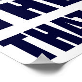 Poster Donald Trump 2020 pour l'élection présidentielle 2 (Coin)