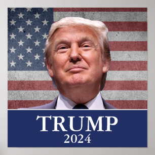 Poster Donald Trump 2024