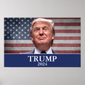 Poster Donald Trump 2024 (Devant)
