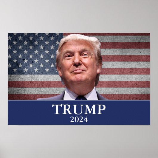 Poster Donald Trump 2024 (Devant)