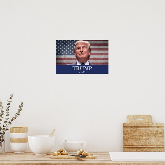 Poster Donald Trump 2024 (Cuisine)