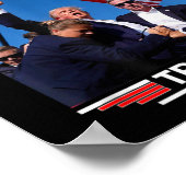 Poster Donald Trump 2024 me renforce (Coin)
