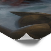 Poster Donald Trump 2024 Viking Warrior Hero Funny AI (Coin)