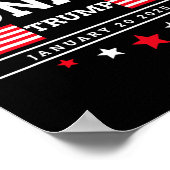 Poster Donald Trump a gagné l'inauguration de l'élection (Coin)