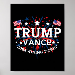 Poster Donald Trump a gagné l'inauguration de l'élection