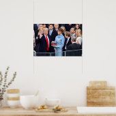 Poster Donald Trump A Prononcé Son Serment De Président (Cuisine)