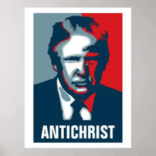 Poster Donald Trump ANTICHRIST