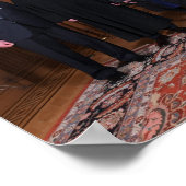 Poster Donald Trump Avec Les Juges De La Cour Suprême (Coin)