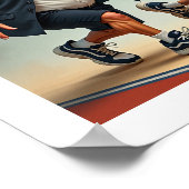 Poster Donald Trump Barack Obama (Coin)