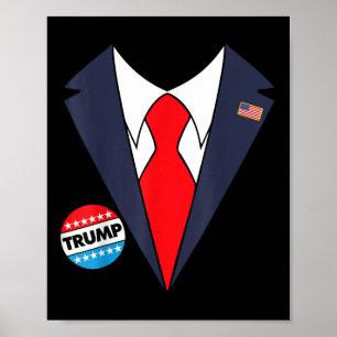 Poster Donald Trump Costume d'Halloween Enfants amusants