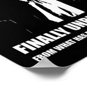 Poster Donald Trump Gagne - Enfin Sans Être Encombré De L (Coin)