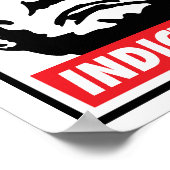 Poster Donald Trump inculpé en 2023 (Coin)