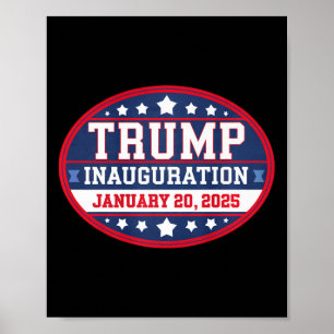 Poster Donald Trump Jour de l'investiture 2025